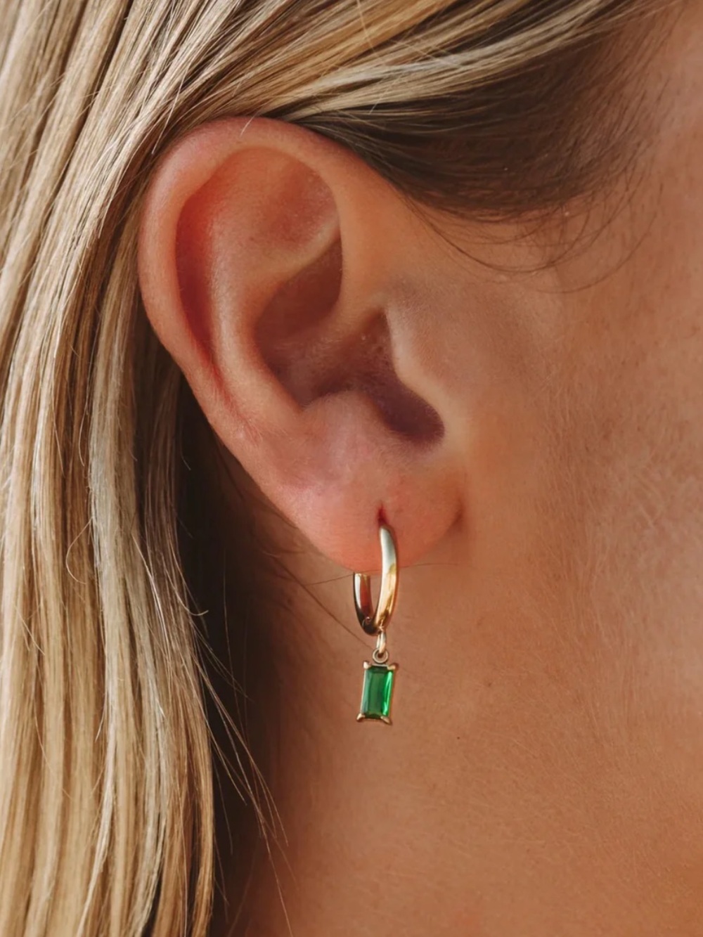 Atolea Emerald Sea Sparkle earrings